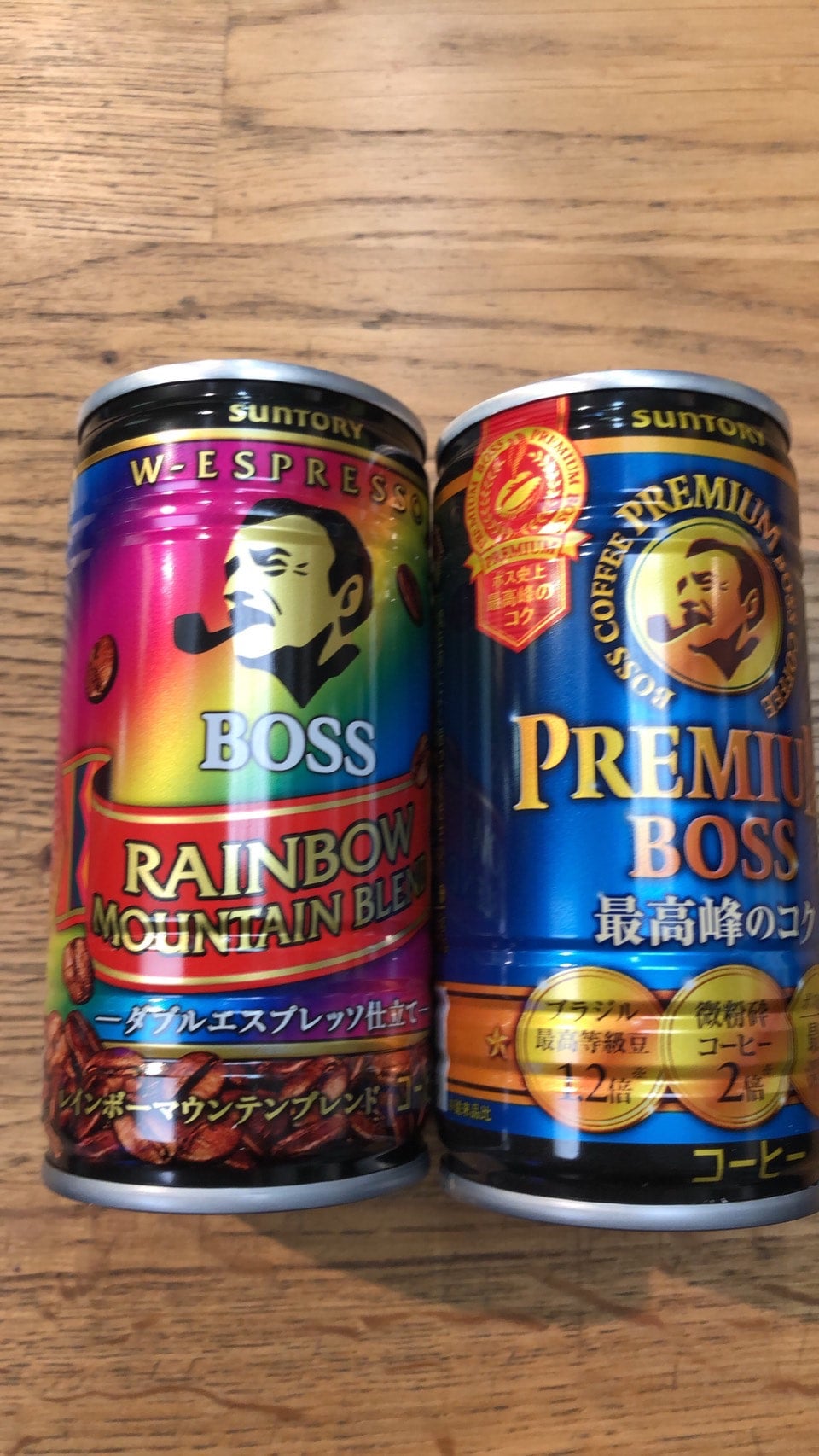 Boss Canned Coffee ボス 缶コーヒー プレミアム/カフェオレ/贅沢微糖