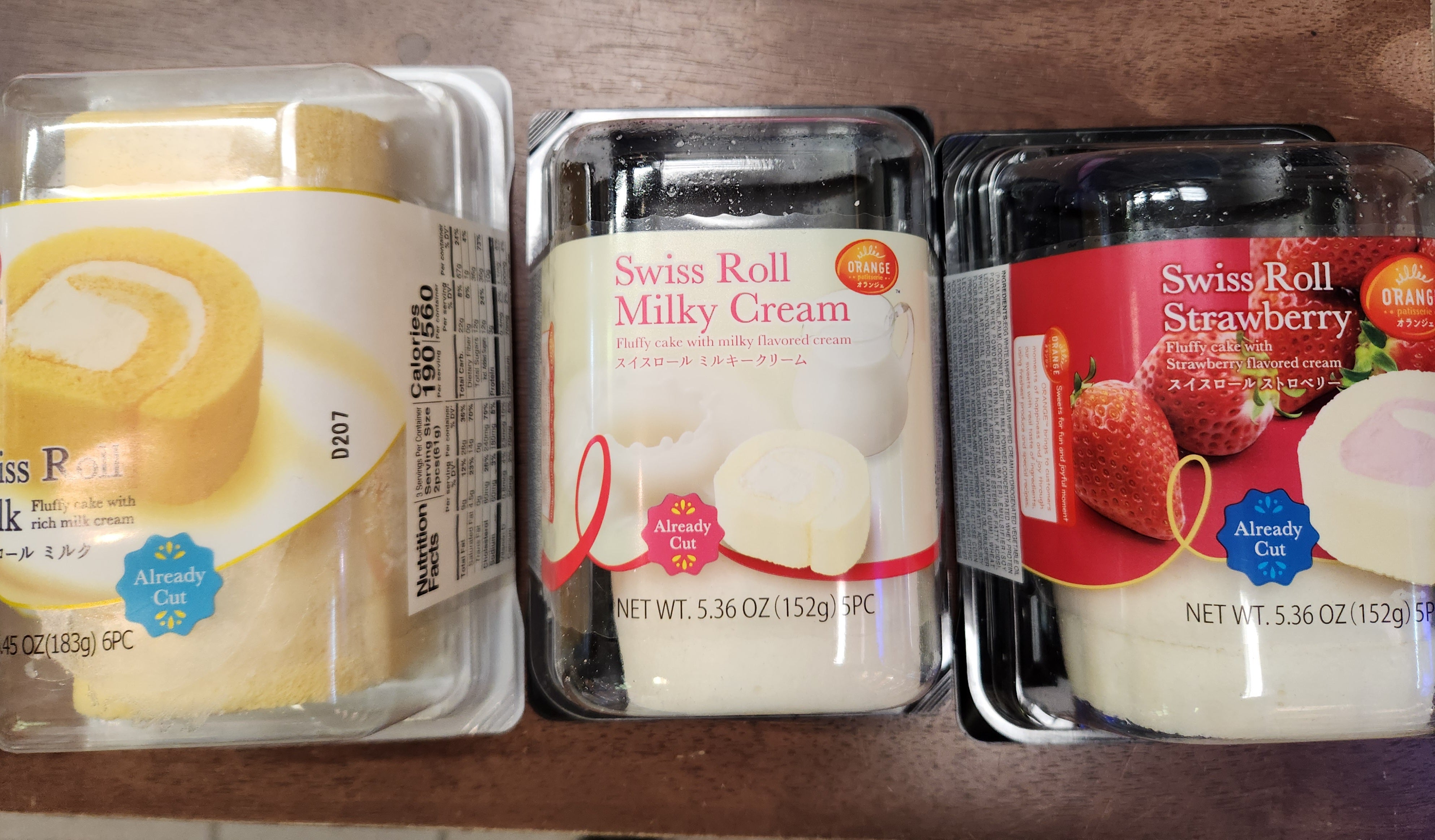 Orange Swiss Roll スイスロール 5pc | Ramen Arashi