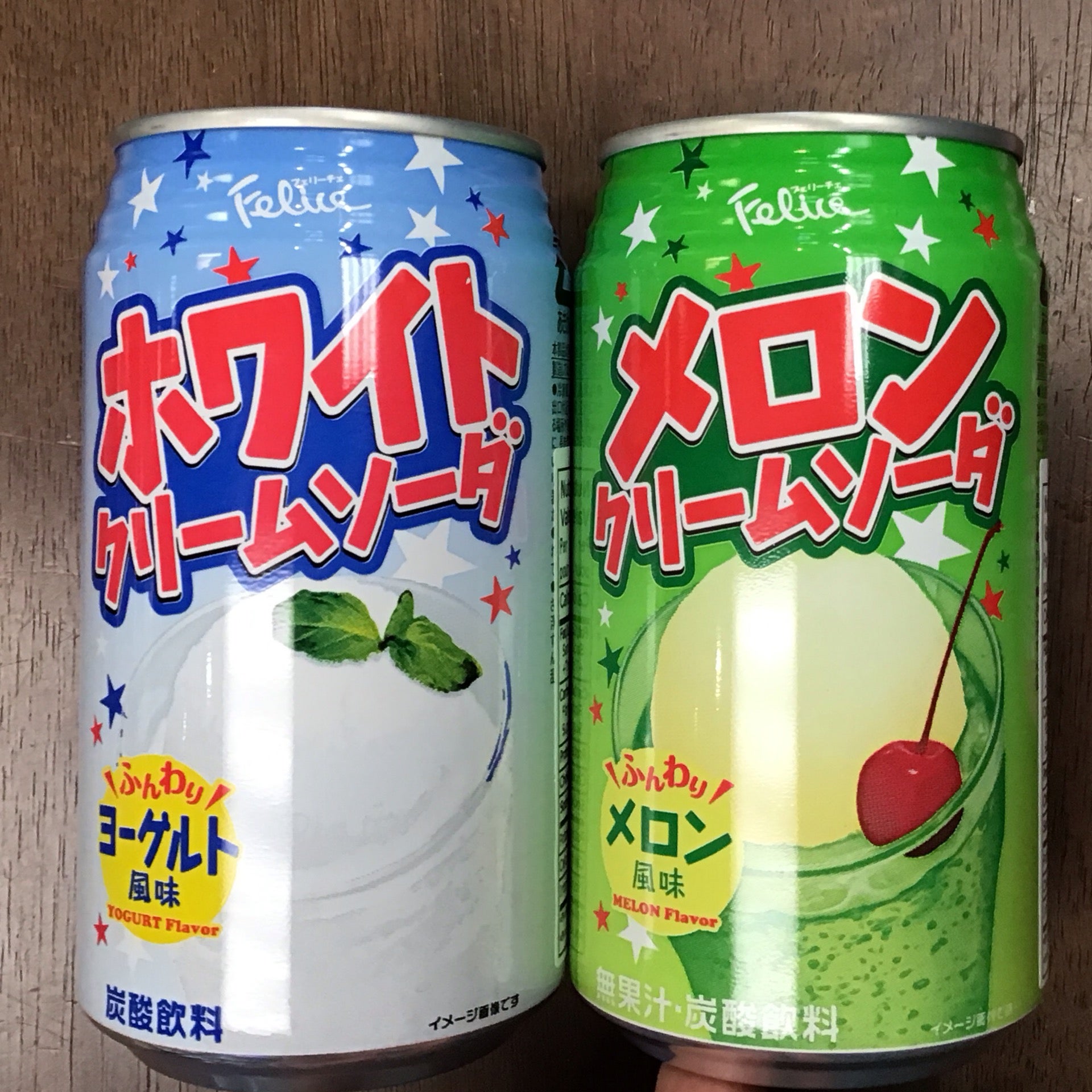 White/Melon cream soda | Ramen Arashi