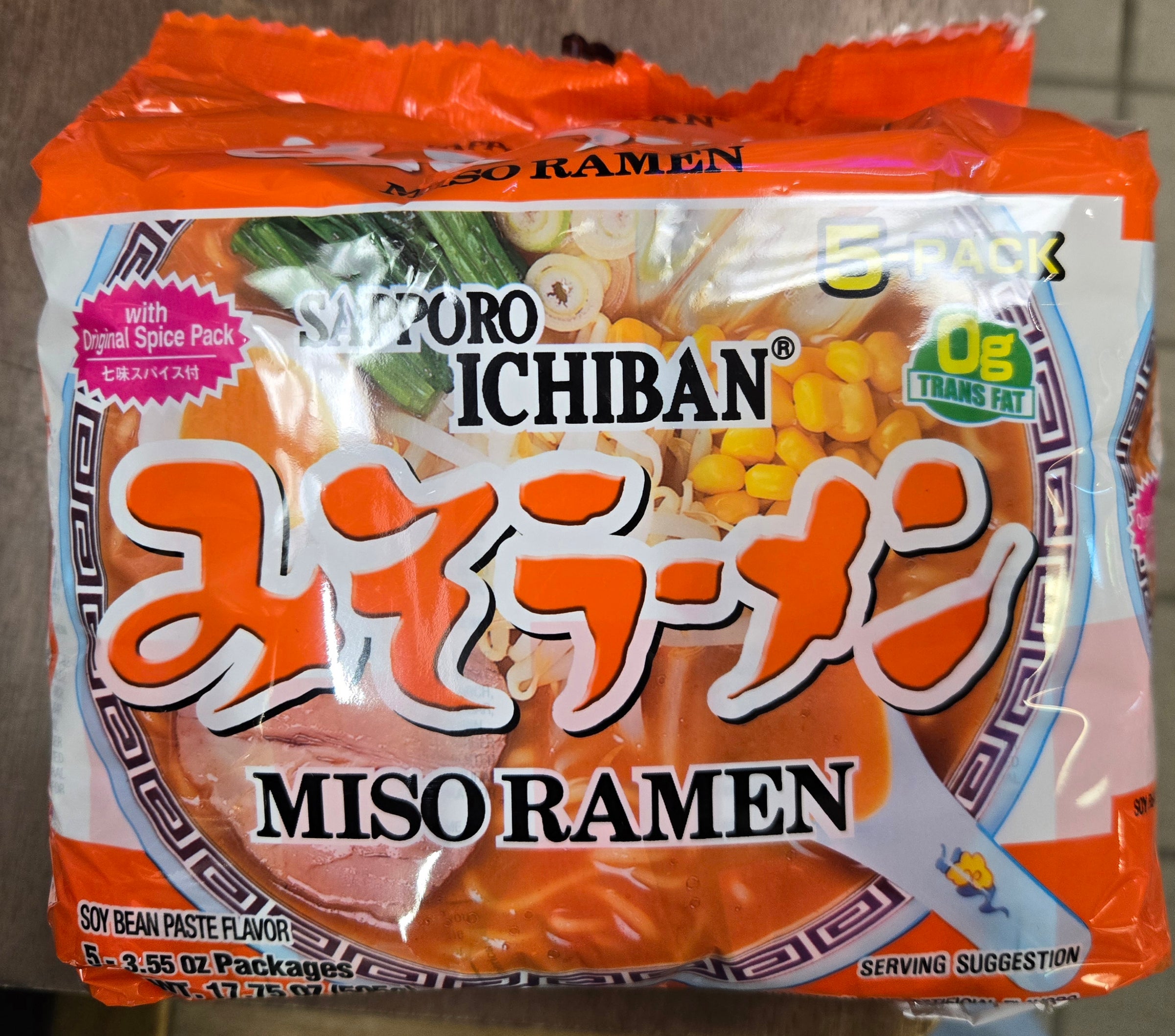 Sapporo Ichiban Series サッポロ一番 5pc | Ramen Arashi Banff
