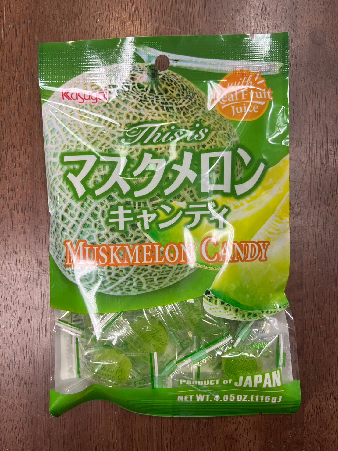 Kasugai Muskmelon Candy 春日井 マスクメロンキャンディー Ramen Arashi